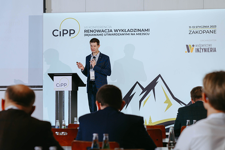 dr inż. Bogdan Przybyła, Politechnika Wrocławska - VII Konferencja CIPP 2023. Fot Quality Studio
